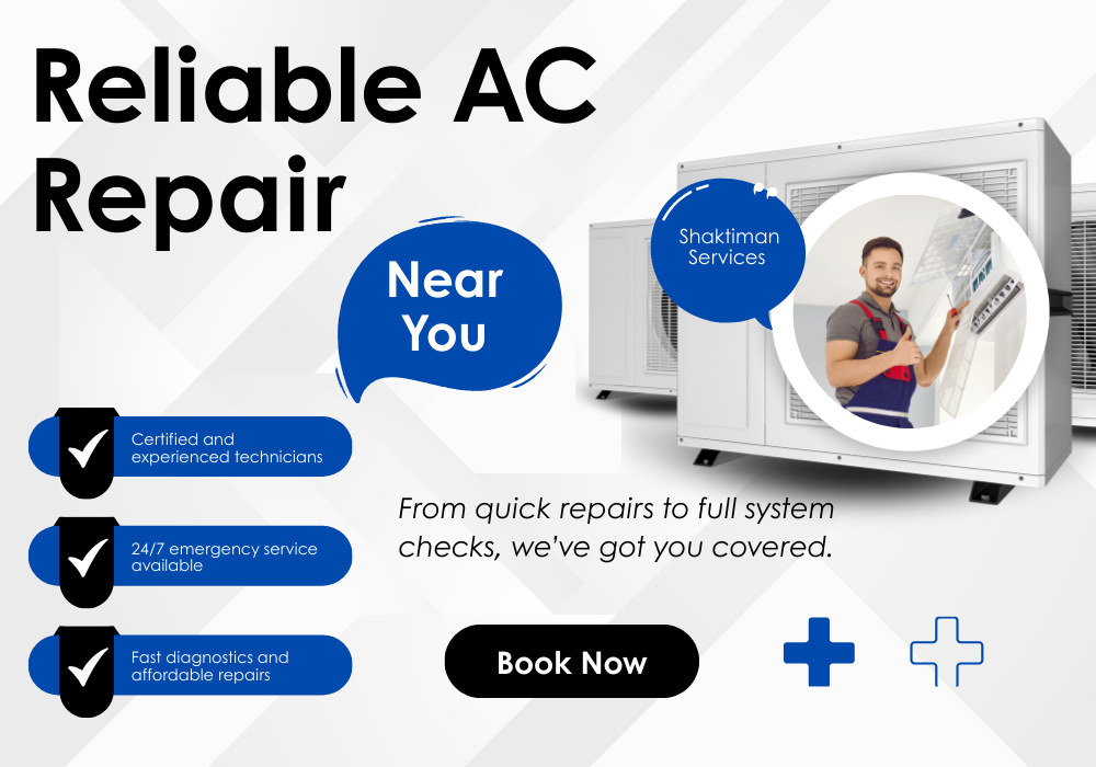 Reliable AC Repair Near By Me – Fast & Trusted Cooling Solutions
