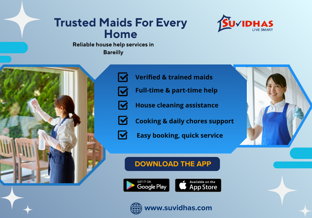 Maid and House Help Services in Bareilly, Uttar Pradesh, India