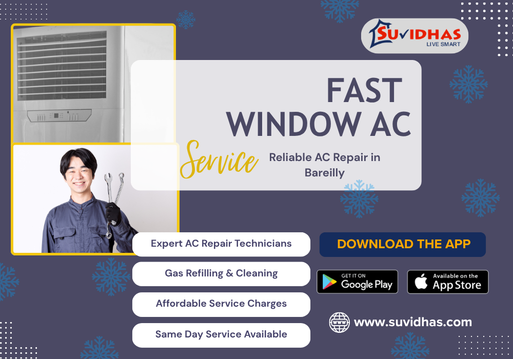 Window AC Service in Bareilly | Fast AC Repai