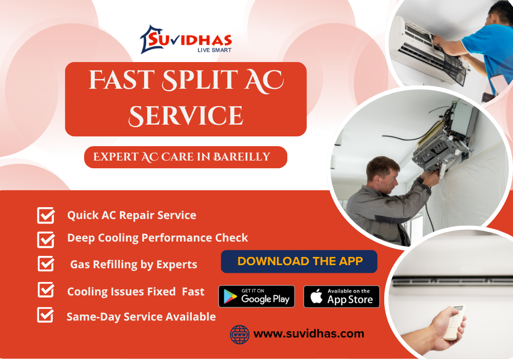 Split AC Service in Bareilly – Fast, Affordable & Reliable Solutions