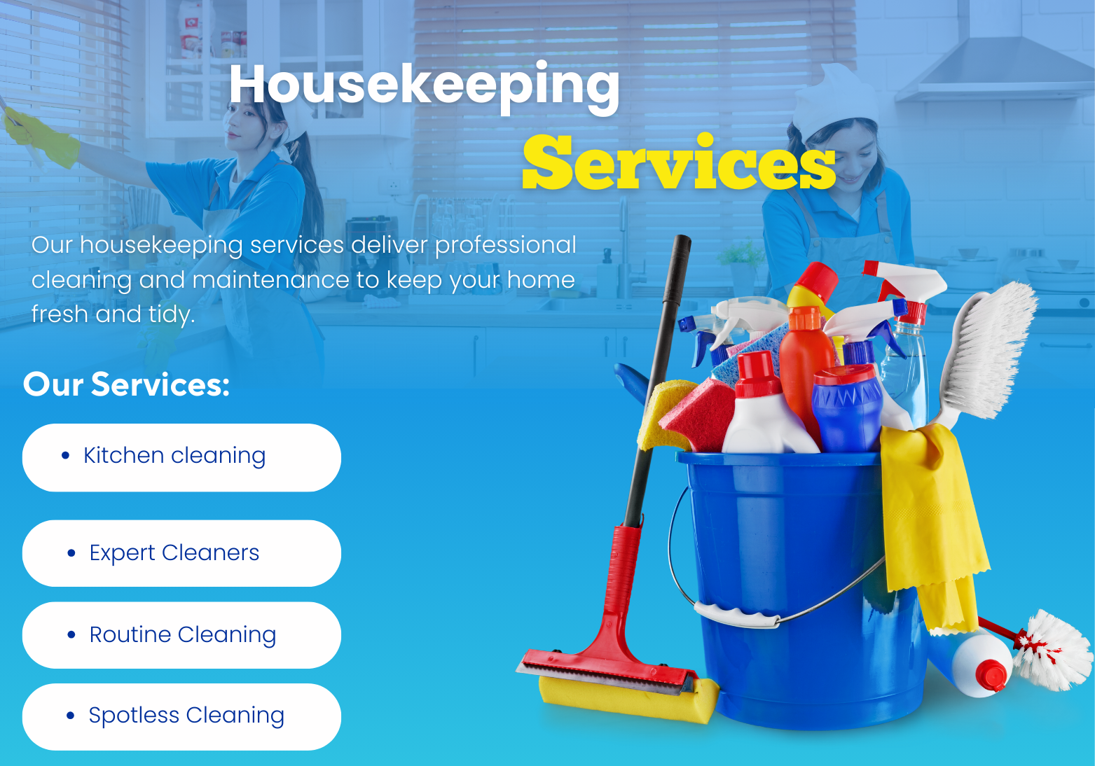 Housekeeping Services in Bareilly | Home & Office Cleaning