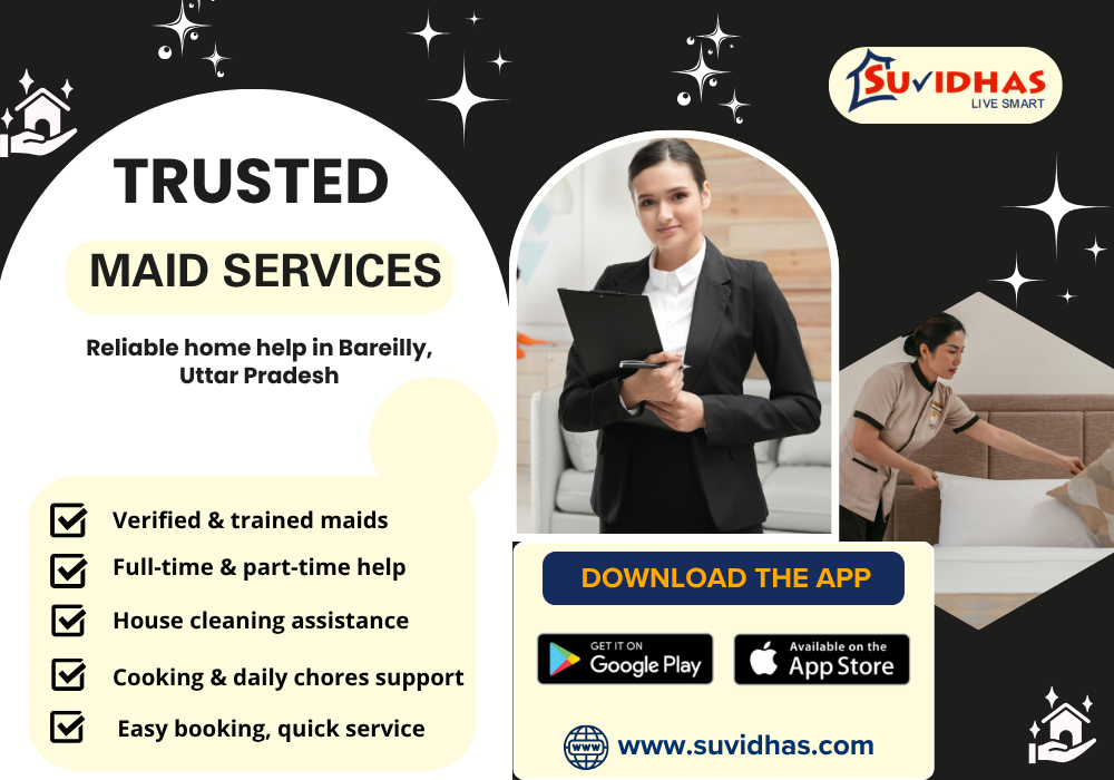 Affordable Maid Services in Bareilly | Trusted Home Help